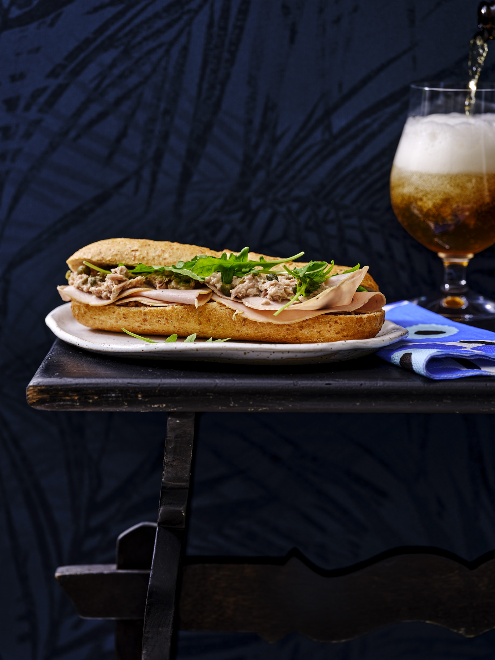 Pistoletje vitello tonnato